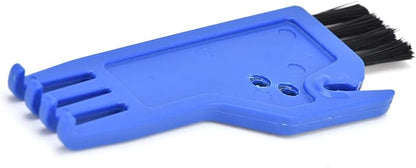 Brush, ABS Dust Brush Fit for Vacuum Cleaner Sweeping Robot Handheld Vacuum Cleaner Parts(Blue)