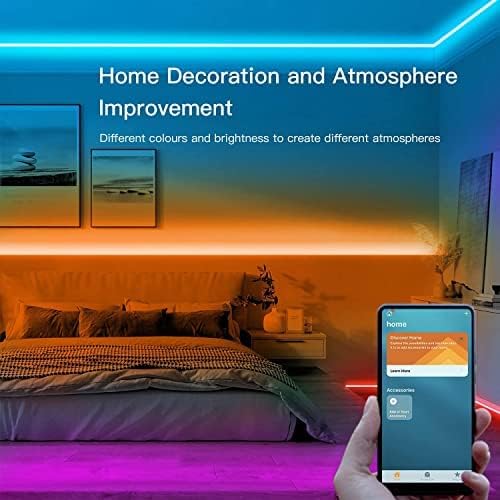Tuya Bluetooth Smart LED Light Bulbs RGBCW, E12 Music Sync Color Changing,with App Control for Living Room, Party,4Pack.