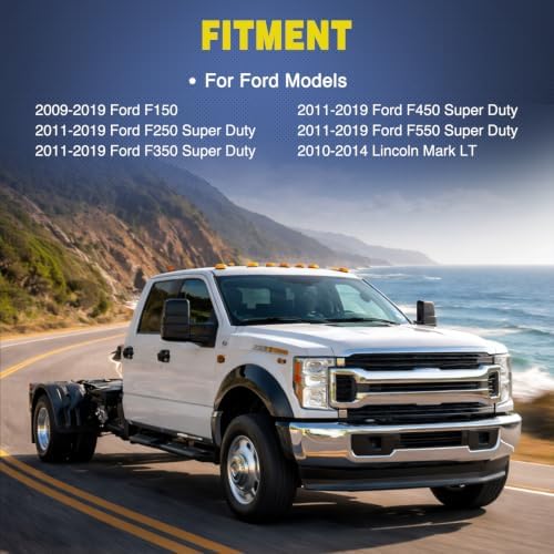 Nilight Headlight Dimmer Switch Compatible with 2009-2019 Ford F150