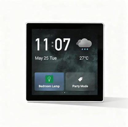Smart Home Control Panel with Android LCD Touchscreen, Voice Control, 100 to 240V - Versatile Automation System, Global Compatibility, Ideal for Home and Office