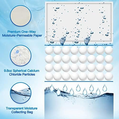 Vacplus Moisture Absorber, 15Pack Hanging, Strong Absorption, Unscented