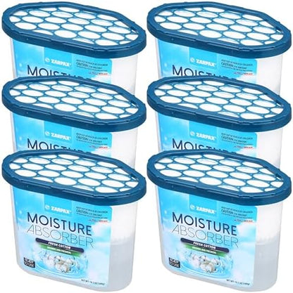 ZARPAX Moisture Absorber Fresh Cotton 10.5 oz - Set of 6