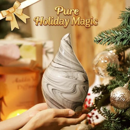 Porseme Essential Oil Diffuser 150ml Handmade Glass Diffuser 6H Runtime