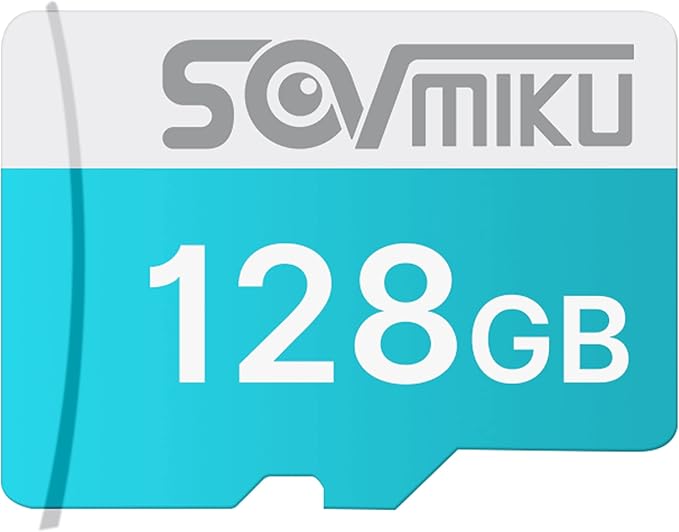 Sovmiku 128GB Micro_SD Card for Indoor/Outdoor Security Cameras, UHS-I U3 Read 90MB/sec, Write 30MB/sec, Memory Card for Action Camera, Drones, Dash Camera, Steam Deck, Switch.etc.