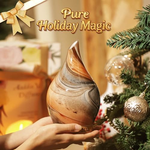 Porseme Essential Oil Diffuser 150ml Handmade Glass Diffuser 6H Runtime
