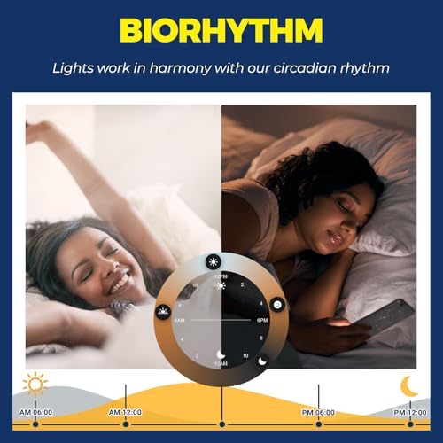 Lightinginside Smart E12 LED Bulbs 60W Compatible with Alexa/Google Home, 6PCS
