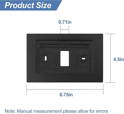 F61-2663 Wall Plate for Sen si Wi-Fi Programmable Thermostat,Smart Thermostat Trim Backplate Cover for Sensi ST55