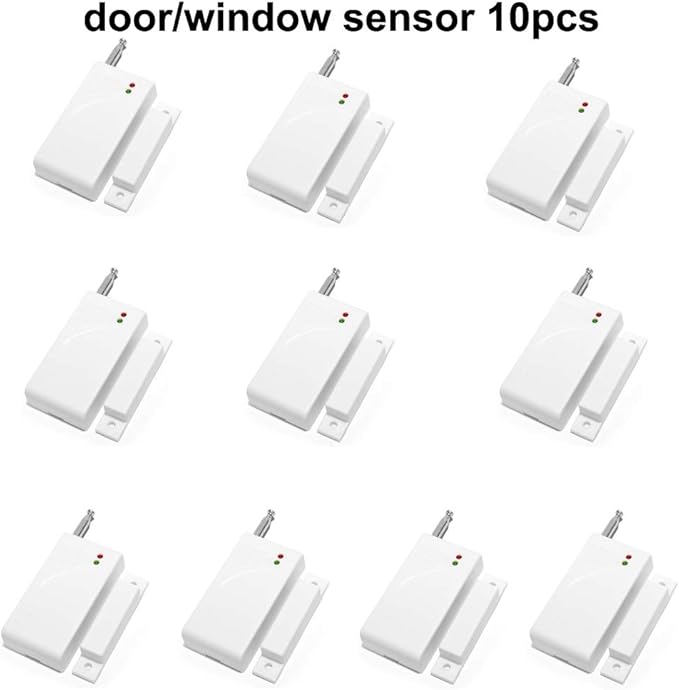 AGSHOME Security Alarm System 99+7 Zone Auto Dial 3/4G GSM SMS Home Burglar Security Wireless GSM Alarm System Detector Sensor Kit Remote Control