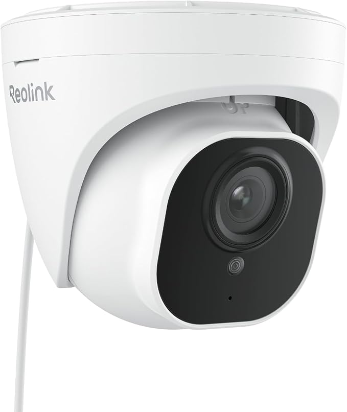 REOLINK 4K PoE NVR 8 Channel Pre-Installed 2TB HDD, 4K Ultra HD PoE Outdoor Security Cameras with Smart Detection, RLN8-410 NVR Bundle with RLC-810A and RLC-820A