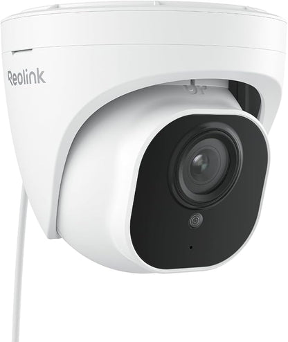REOLINK 4K PoE NVR 8 Channel Pre-Installed 2TB HDD, 4K Ultra HD PoE Outdoor Security Cameras with Smart Detection, RLN8-410 NVR Bundle with RLC-810A and RLC-820A