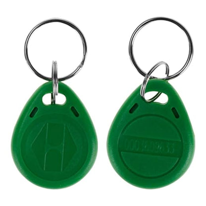 125KHz Smart ID Key Tag Card RFID Access Control Key Card Proximity EM4100 TK4100 Keyfobs Keychains NFC Token Badge Holder (Mix Color, Pack of 10)