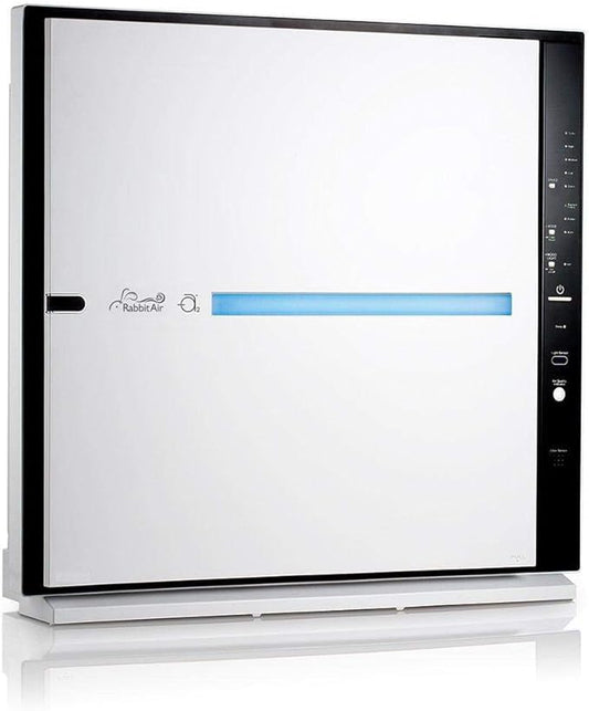 Rabbit Air, MinusA2 Air Purifiers for Home, Ultra Quiet HEPA Air Purifier - Wall Mountable Air Purifiers for Home Large Room, Allergies, Dust, Mold, Smoke & VOCs - (SPA-780A, White, Germ Defense)