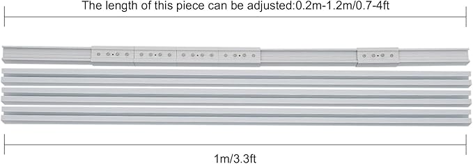 Electric Curtain Track with Remote Control, Motorized Curtain Track System, App & Voice Control, Compatible with Alexa and Google Home for Ceiling and Wall Mounta
