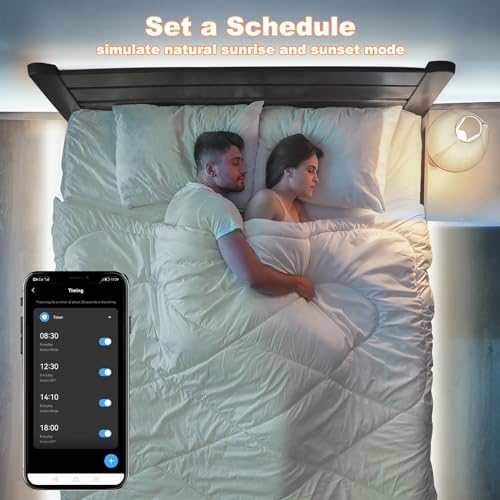 Tatazone WiFi Smart White COB Led Strip Light with Remote
