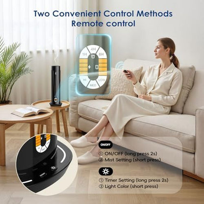 Waterless Scent Diffuser, Essential Oil Diffuser for Home, Office, Hotel