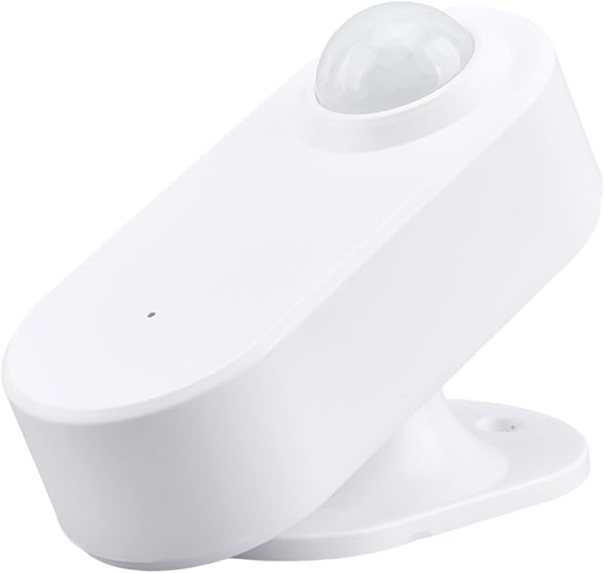 Presence Sensor Wireless, WenzhiIoT Smart Motion Sensor Zigbee 24 GHz Radar MmWave Presence Sensor Movement Body Motion Detection with Luminance/Distance Tuya Smart Life Home Assistant