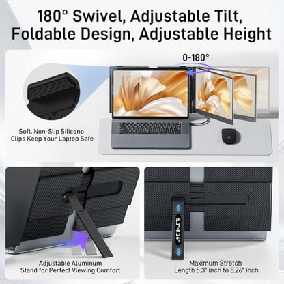 Vixtan Laptop Screen Extender 15.3" FHD 1080P Portable Dual Monitor