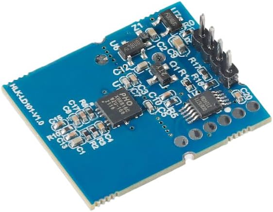 5Pcs HLK-LD101 10G Radar Module Intelligent Microwave Induction Switch Doppler Human Movement Detection Sensor