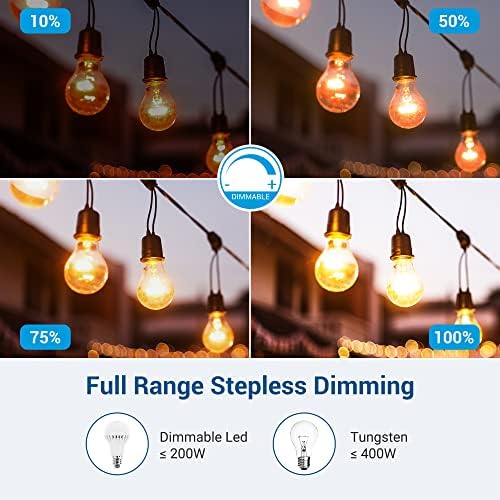 DEWENWILS Dusk to Dawn Outdoor Dimmer with Timer for Patio Lights