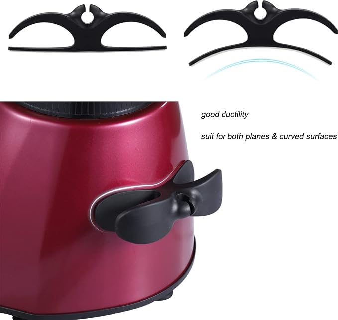 SisBroo Cord Organizer for Appliances, 4PCS Kitchen Appliance Cord Winder Cord Organizers, Cord Holder Cord Wrapper for Appliances Stick on Pressure Cooker, Mixer, Blender, Coffee Maker, Air Fryer