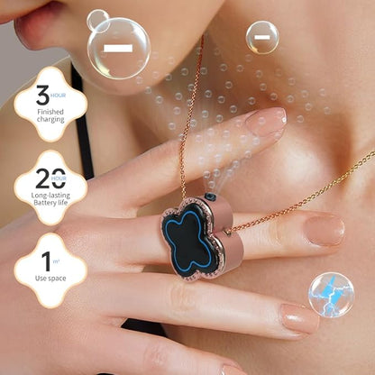 132-15 Air Purifier Necklace Portable Anion Personal Air Cleaner Necklace Wearable Air Purifier