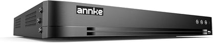 ANNKE 32CH H.265+ 3K Lite Security AI Digital Video Recorder with Human/Vehicle Detection, 5-in-1 CCTV DVR for Home/Business Surveillance Camera System, 24/7 Recording, P2P Technology, NO Hard Drive