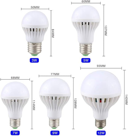 Motion Sensor Light Bulb Super Bright Smart LED Sound Sensor Light Bulb 3W