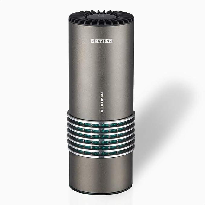 Air Purifier, True HEPA Filter, Auto Control plus Air Quality Monitor, Quiet in Home, Three Purification Modes(Black-Mini Filter New)