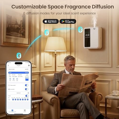 Waterless Essential Oil Diffuser with 500 mL Capacity