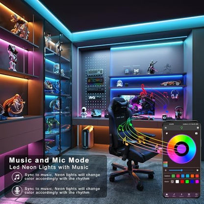 Ledagic Led Lights for Bedroom 200 ft (2 Rolls of 100ft), Led Lights Strip