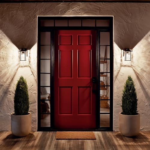 Kichler Capanna 10.25" Outdoor Wall Light, Black, 49924BKT