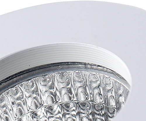 5Pack 1 inch Recessed LED Lights, 3W Mini Recessed LED Lights AC110V