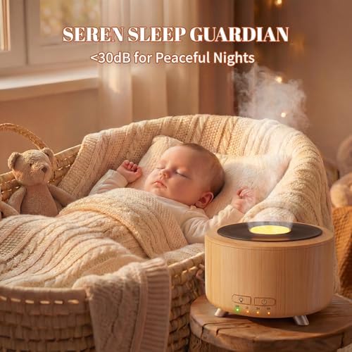 500ML Retro Vinyl Essential Oil Diffuser for Home