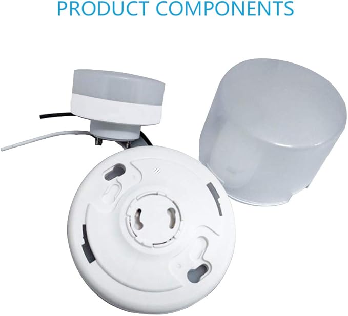 CRIOO GU24 LED Light Bulb with Lampshade, UL Listed, 9W 60W Equiv, 2700K, 800LM, 2 Prong Twist Lock for Kitchen Closet