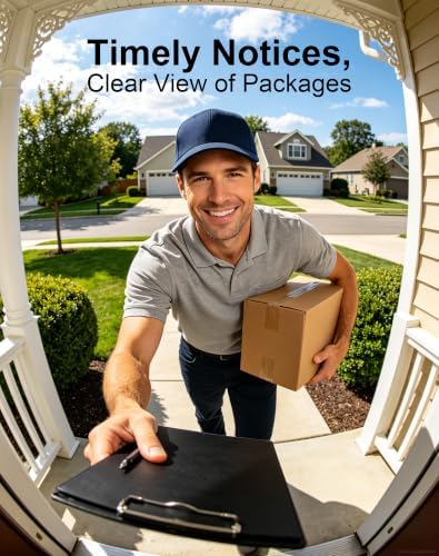 Wireless Doorbell Camera, 2K Video Doorbell, 2.4GHz WiFi