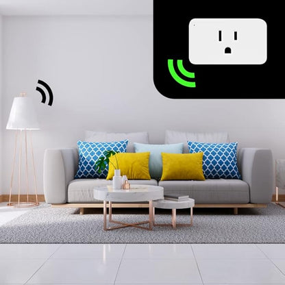 Zooz 800 Series Z-Wave Long Range Smart Plug ZEN04 800LR | Hub Required | Works with the Z-Box Hub, Home Assistant, and Hubitat