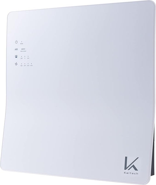 Kaltech KL-W01U Wall Mounted Photocatalytic Air Purifier, Made in Japan, Washable Filter, Quiet, Remove Odor, Mold, Pet Allergen, Smoke, VOC, Pollen, up to 560sqft (Main Unit Only -Stand Not Included)
