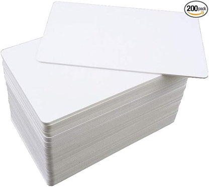 Meikuler 13.56MHz MIFARE Classic 1K, RFID Smart Card / M1 Card, ISO14443A Printable Blank RFID PVC Cards for Access Control, Hotel Key cads, etc (200)