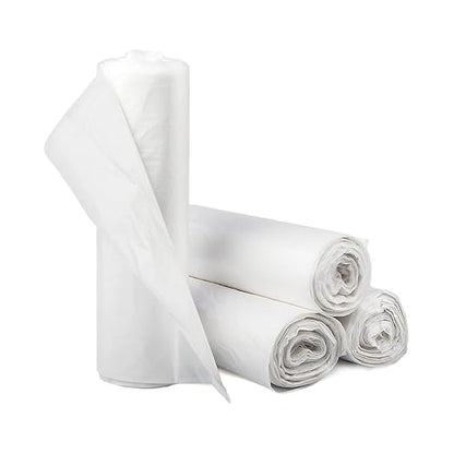 Inteplast Group S404812N 40-45 Gallon Capacity, 48" Length x 40" Width x 12 Mic Thickness, Natural Color, HDPE Commercial Coreless Institutional Trash Can Liner (Case of 10 Roll, 25 Bags per Roll)