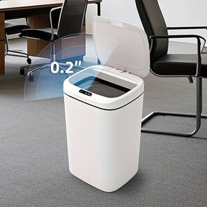 Smart Trash can, Easily Opened with a Wave of Your Hand, Tightly Sealed, Effectively Blocking Odors, Keeping The air Fresh, Stylish in Appearance, Sturdy and Durable, Easy to Clean. (Small)