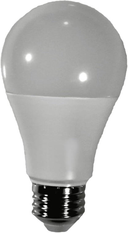 Diodesy- A19 LED Light Bulb 9W 800 Lumens E26 Medium Base 2700K Warm White Non-Dimmable 220° Beam Angle CRI80 120-277VAC Pack of 6- Energy Efficient Standard Bulb for Bedroom Living Room Home