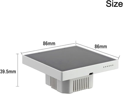 Smart Home Control Panel For NSPanel Pro Wireless Touchscreen Hub Integrating For Zigbee For Gateway Supports ZB Sensor ZBMINI BASICZBR3(White)