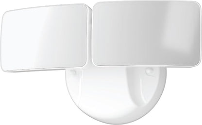 Feit Electric 28W Dusk to Dawn Dual Head Outdoor LED Security Flood Light, 2000 Lumens, 5000K Daylight, Adjustable Heads, Waterproof, Hardwired, 50,000-Hour Lifetime, S9DFL/850/DD/WH