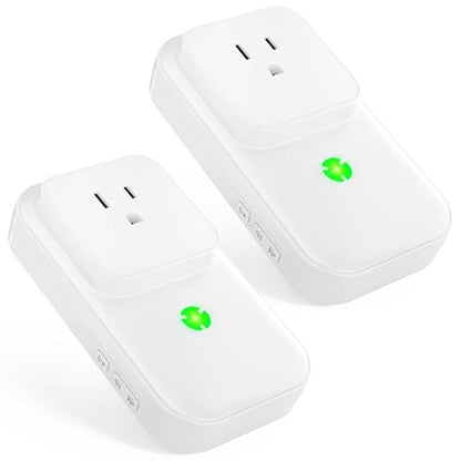 Power Failure Alarm 2 Pack, 120dB Power Outage Alarm for Freezer | Extender Socket, Power Outage Monitor, LED Indicator, Power GFCI Circuit Failed Detector, Ideal for Home, Garage, Basement