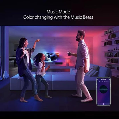 Smart RGB LED Wi-Fi Light Bulb Multicolor Voice Control Alexa Google