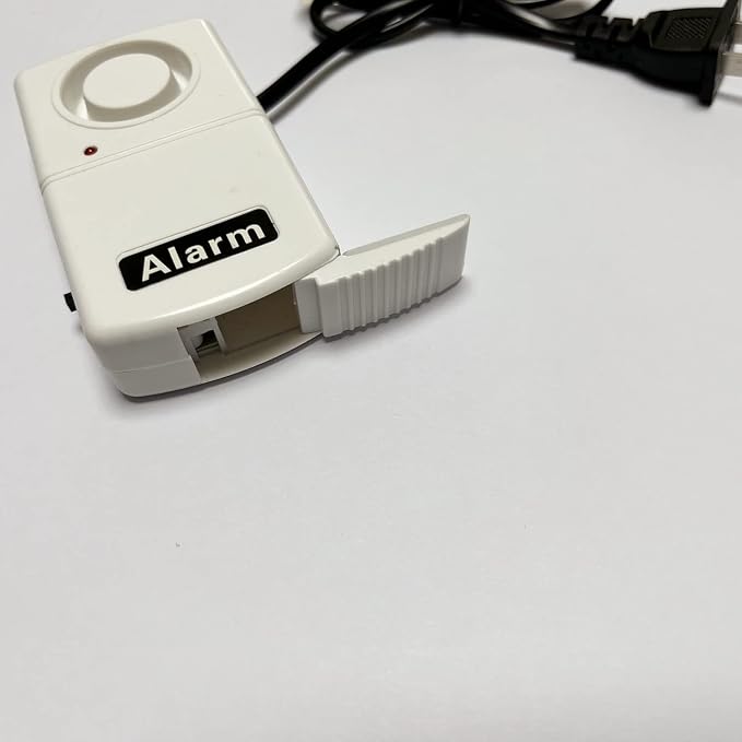 1pc Power Failure Alarm Automatic Power Cut Failure Alerter 120db LED Indicator Smart Alarm Warning Siren (Needs 9V Battery,Not Included) (1)