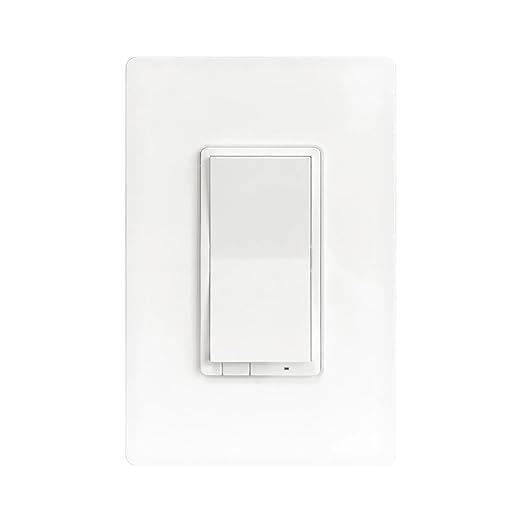 HALO Pure Smart Wi-Fi Dimmer Switch for Traditional Non Smart Dimmable Lights, 120V Hardwired Single Pole 3-Way Compatible with Alexa Google Assistant Voice Control - SWW-DIM-WH