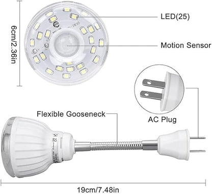 Smart LED Light with Motion Sensor + Photocell Sensor