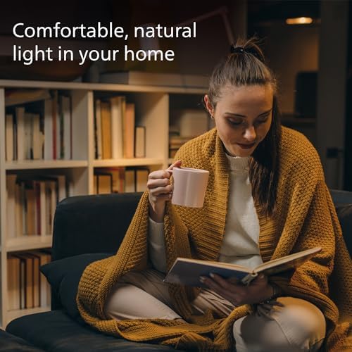 PHILIPS LED 100W A19 8-Pack Ultra Definition (2700K) 1500 Lumen (11.5W = 100W) Dimmable Frosted Flicker-Free Light Bulbs