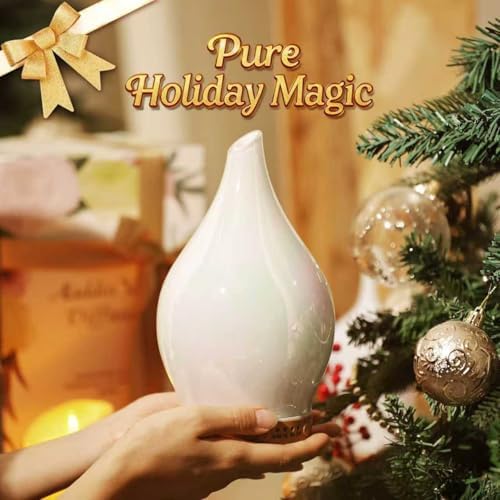 Porseme Essential Oil Diffuser 150ml Handmade Glass Diffuser 6H Runtime